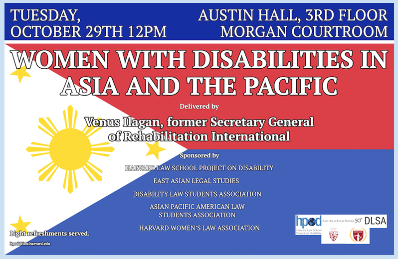 HPOD Women with Disabilities poster